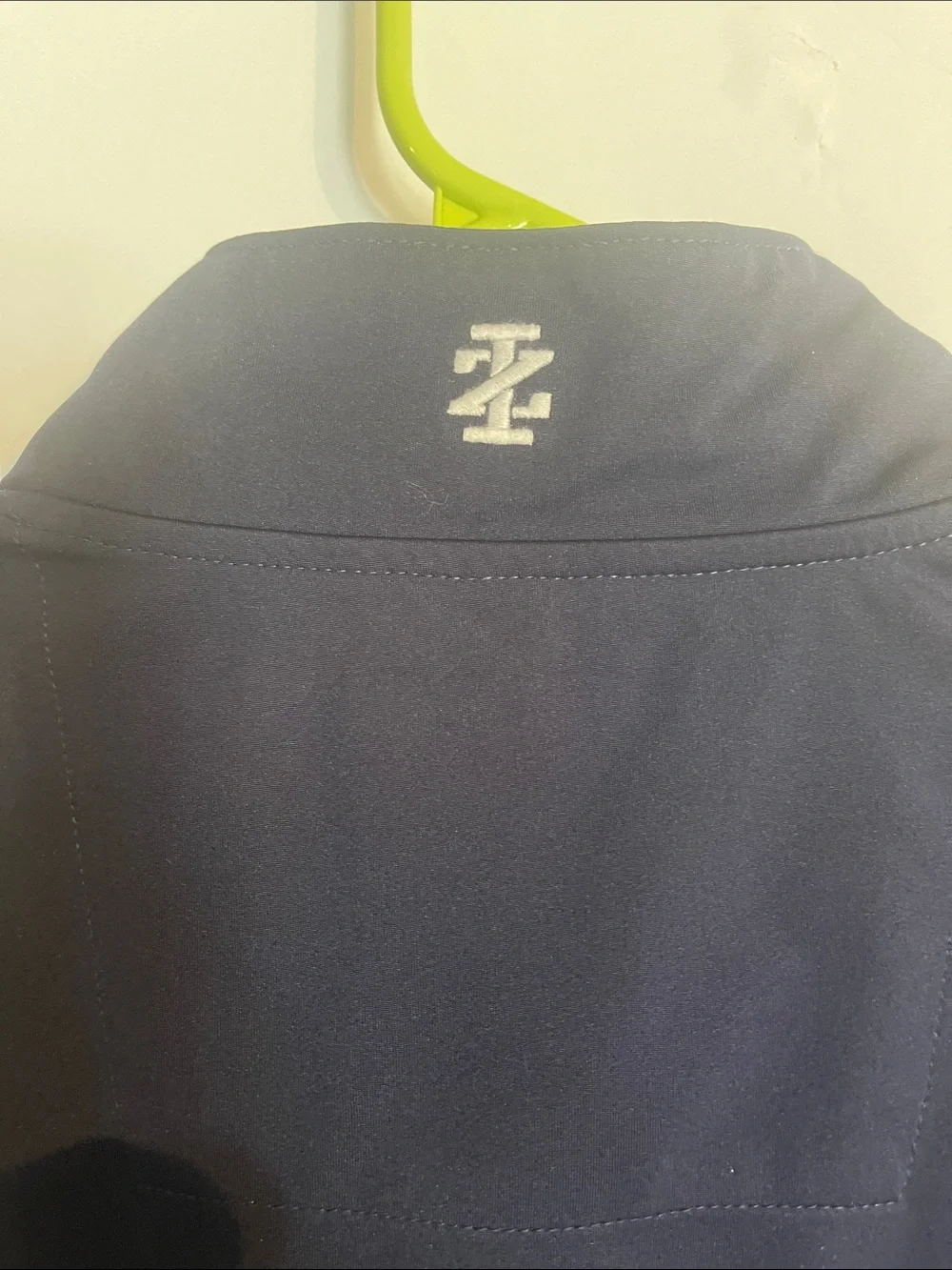 Izod Navy Full-Zip Golf Jacket